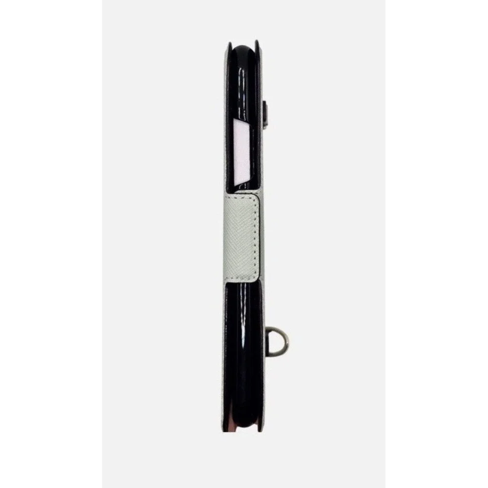Kate Spade‎ NY 256645 iPhone X/XS Leather Folio Case with Chain Crossbody Strap